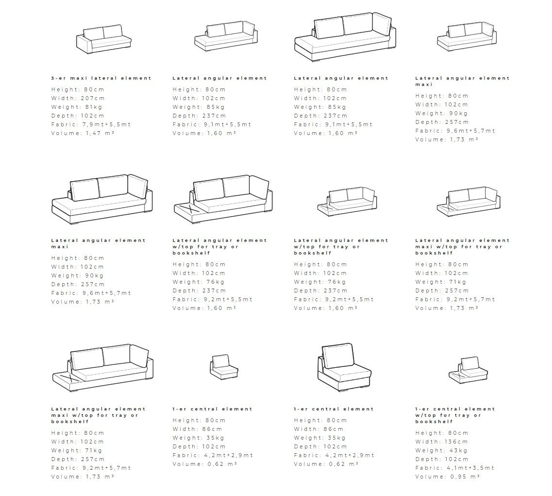 Угловой диван из ткани Ditre Italia LOMAN ARCH-00118789 - Вид №3