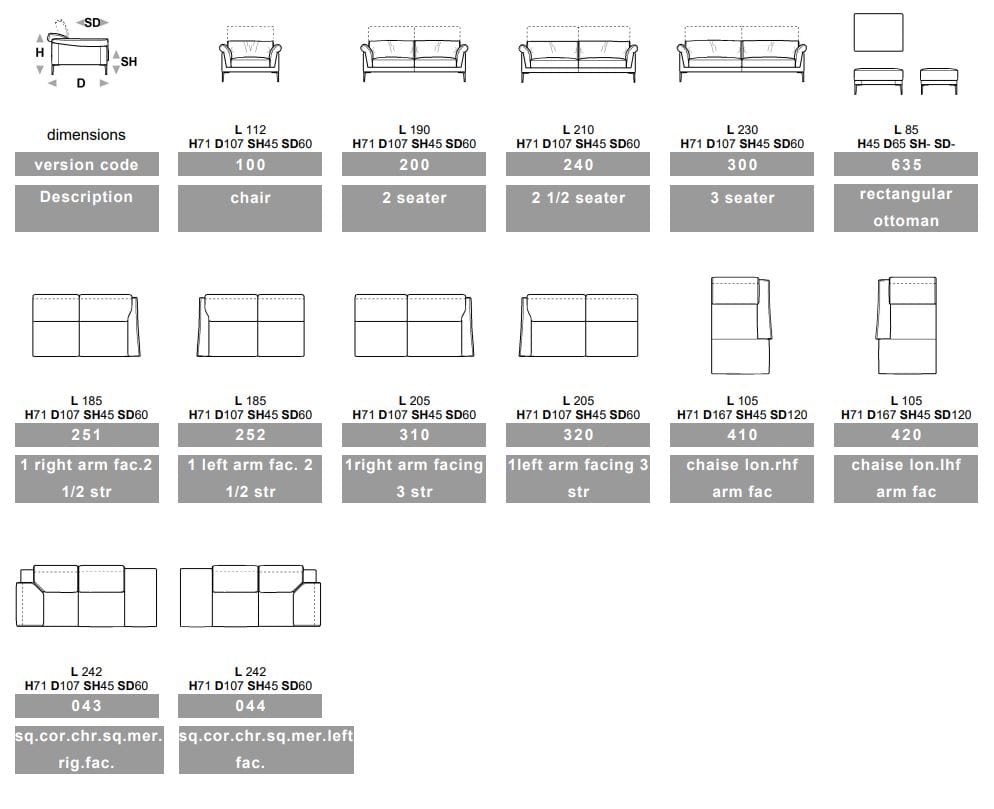 Съемный тканевый диван с полуостровом Calia Italia Superior ARCH-00104223 - Вид №4