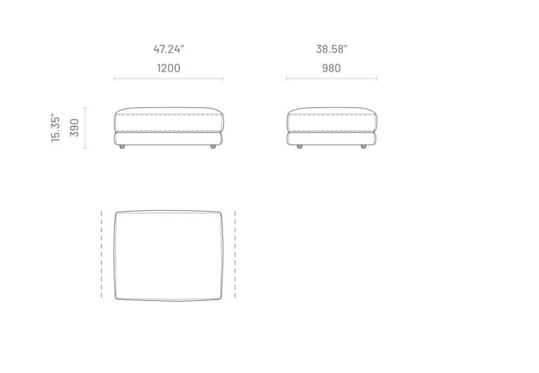Модульный диван Domkapa EDWARD ARCH-00073709 - Вид №9