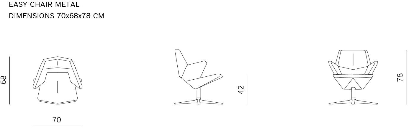 prostoria Мягкое кресло с 4-мя спицами и подлокотниками Trifidae sun-id-1473911 - Вид №8