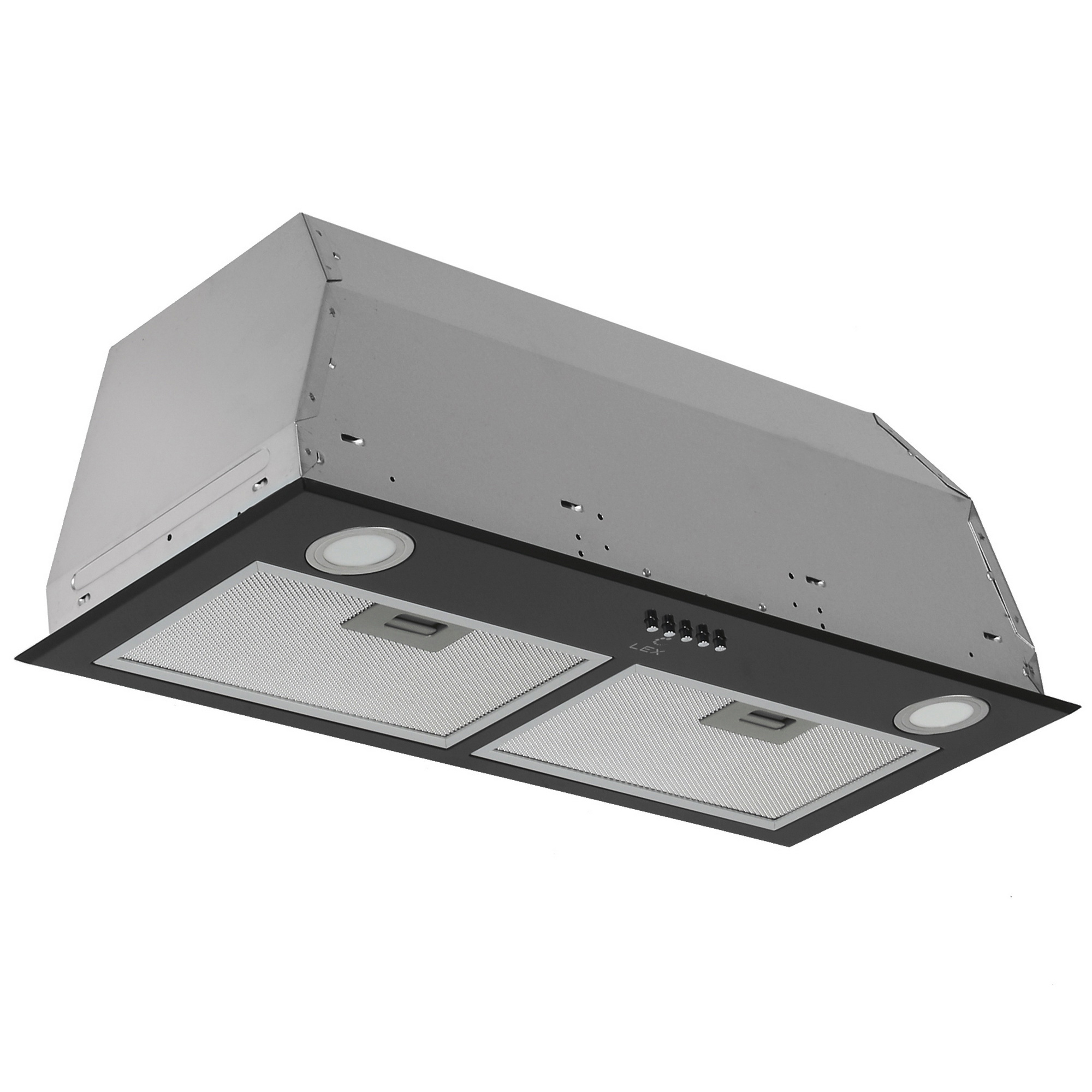 8123271 Вытяжка полновстраиваемая LEX GS BLOC P 900 черный STDN-0008010