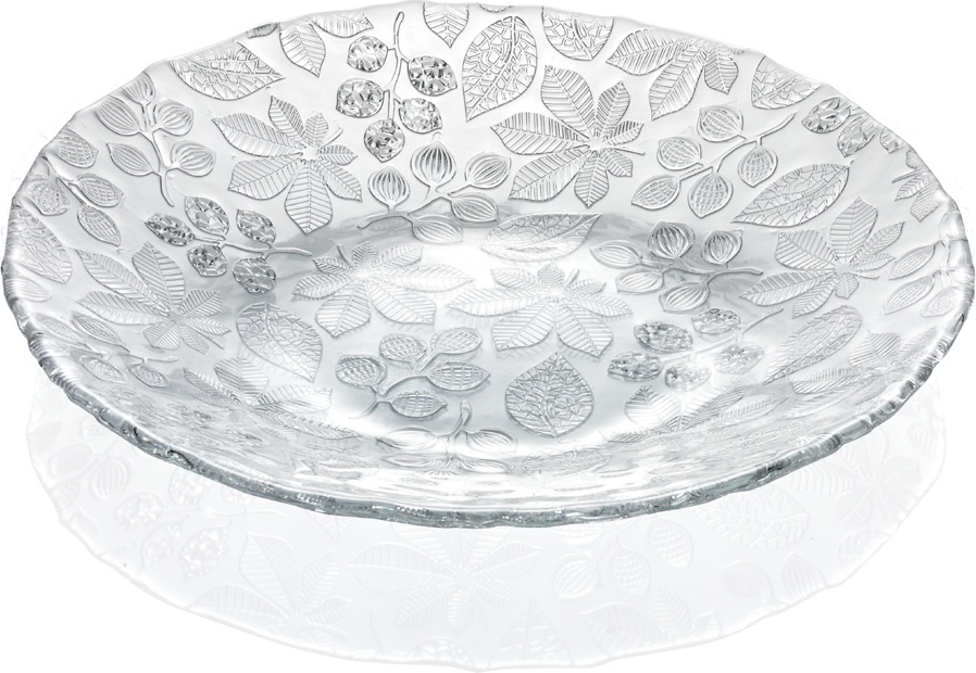 10612711 IVV Блюдо для центра стола IVV "Натуралия" 41см Стекло 
