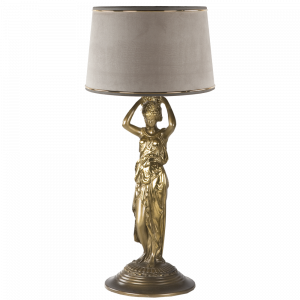 32074,34057 Настольная лампа Гречанка Тюссо Капучино BOGACHO
