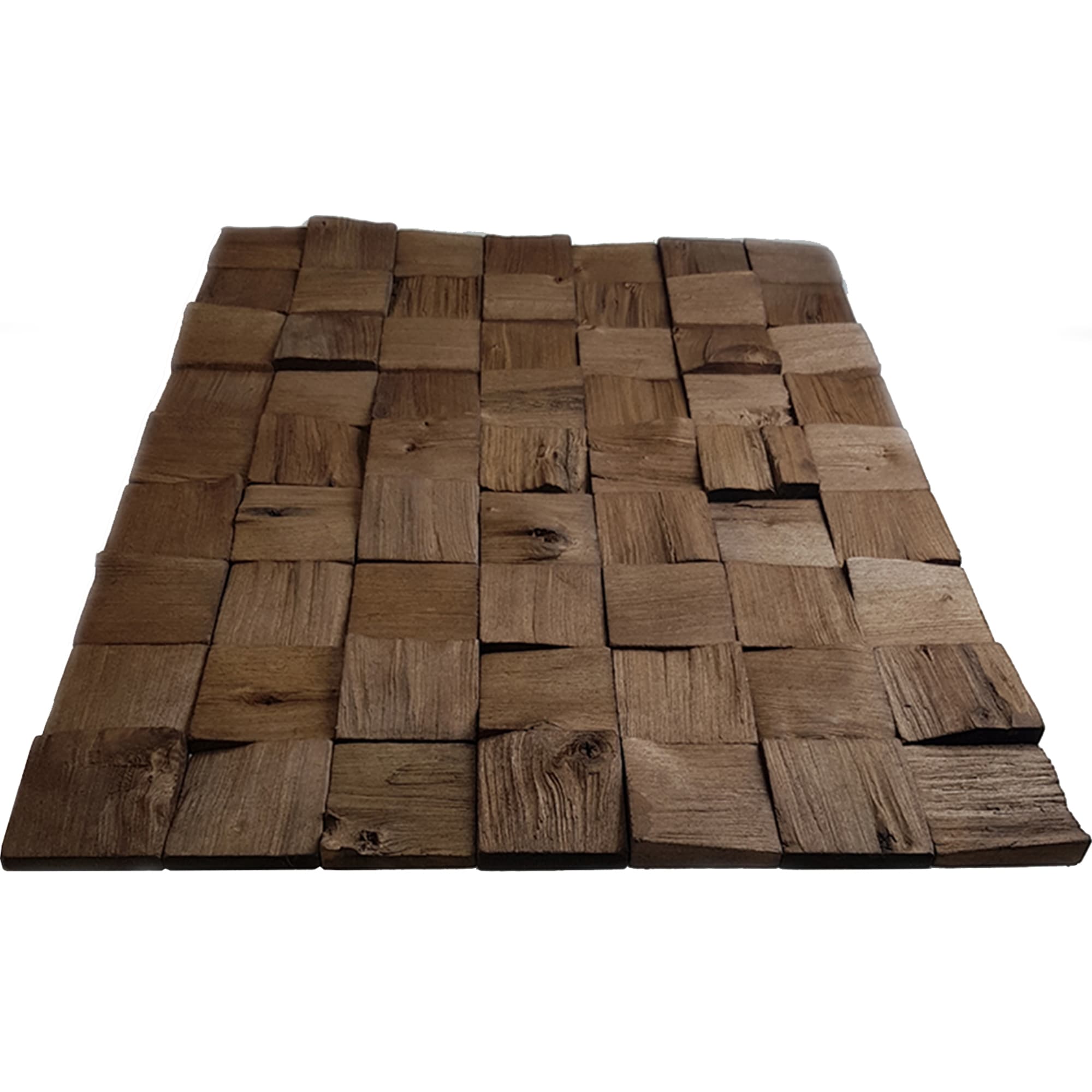 ARABESKO 3D панели из колотой березы с текстурой ореха 82625649 STLM-0032239 - Вид №1