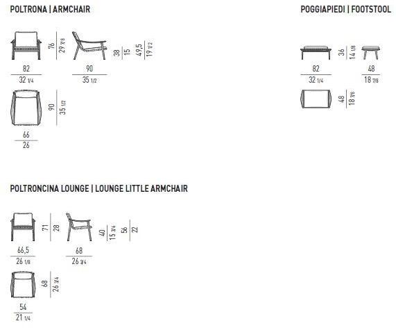 Minotti Садовое кресло из тика с подлокотниками Fynn outdoor sun-id-1456154 - Вид №7