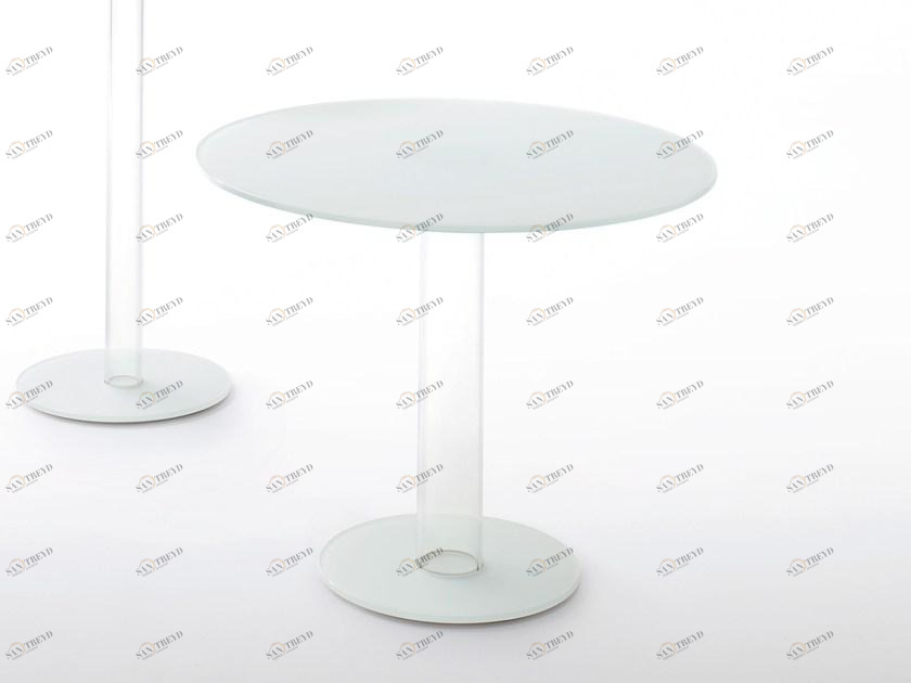 Glas Italia Круглый хрустальный стол Hub sun-id-1347468