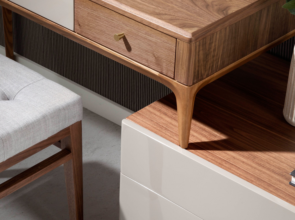 Письменный стол с ящиками деревянный BRT1702-1 от Angel Cerda ANGEL CERDA  288768 Коричневый  - Вид №21