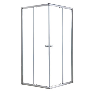 90784488 Душевая перегородка AZNNE1142900 90х185см хромированный профиль Greenwood STLM-0380981 AZARIO