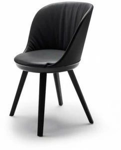 Freifrau Мягкое кожаное кресло Romy