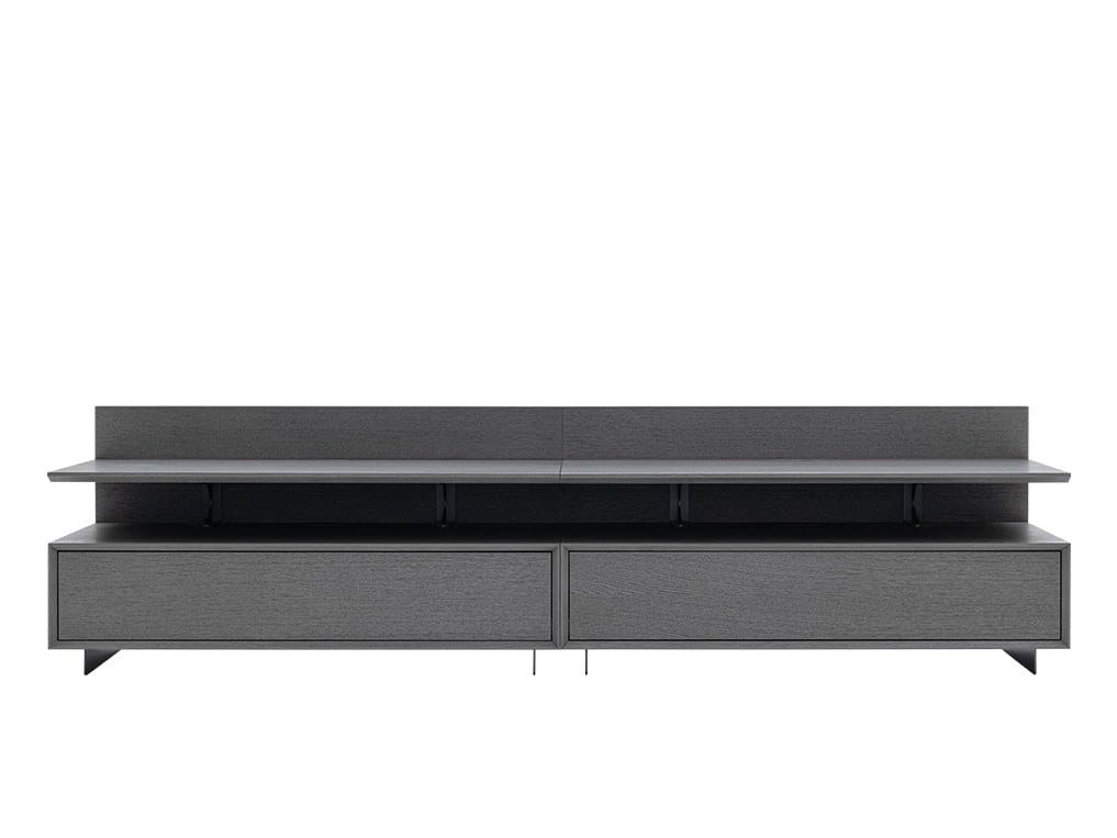 Деревянный шпон секционный низкий ТВ-шкаф HC28 maison Rhythm ARCH-00045224