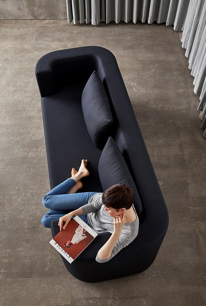 Verpan 3-х местный тканевый диван sun-id-1349670 - Вид №11