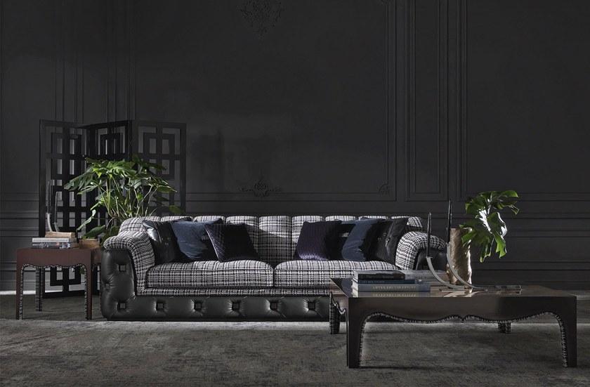 Gianfranco Ferré Home Тафтинговый 3-местный диван из ткани sun-id-1453782 - Вид №1