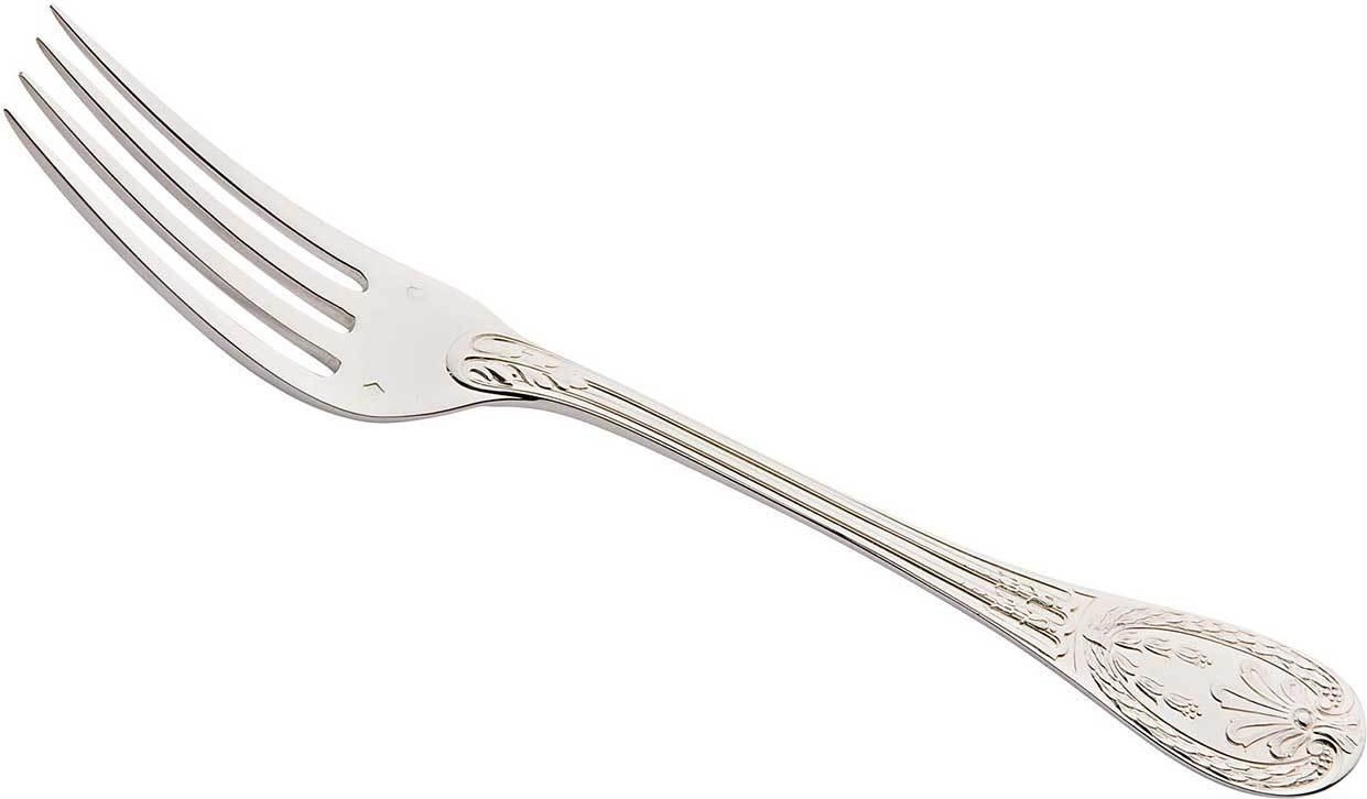 48011 Odiot Вилка столовая Odiot "Лувесьенн" 21,9см (серебро 925) Серебро 925 