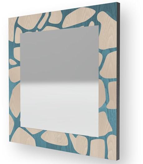 LIGNIS® Квадратное настенное зеркало в раме Dolcevita nature 12.060 - Вид №1