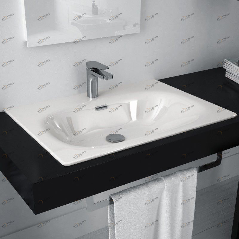 43327 Накладная раковина под столешницу  овальная Ceramica Hidra 