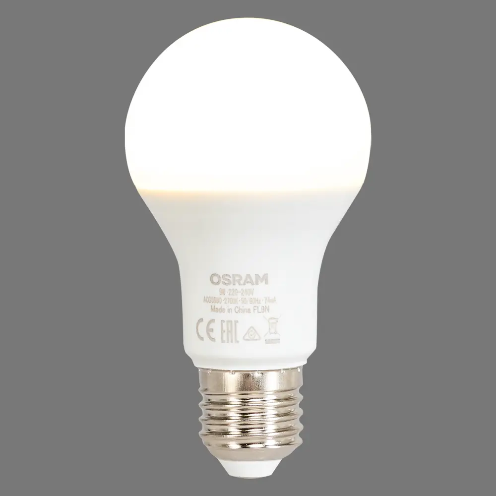 Лампа светодиодная Osram RGB Е27 9 Вт 806 Лм STLM-2051485 - Вид №1