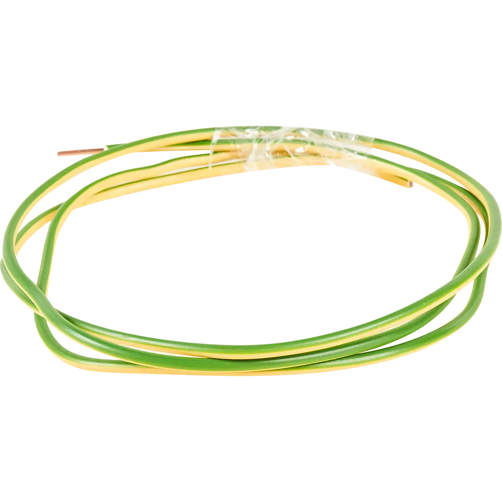 Кабель силовой Альфакабель ПуВнг(A)-LS 2.5 мм² желто-зеленый 84229084 STLM-1109403 - Вид №1