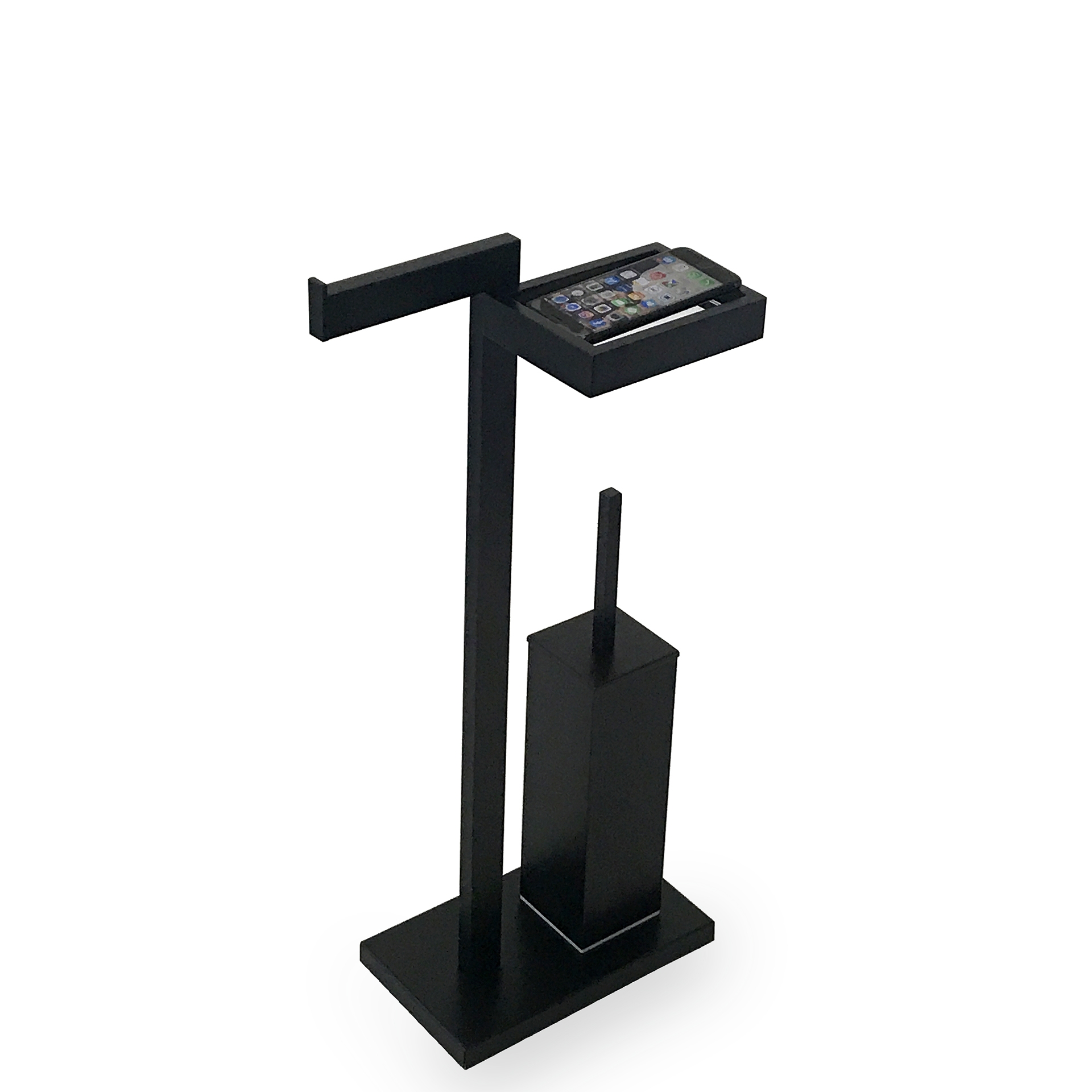 SK52X 3SC Standing SK Держатель для бумаги, туалетная щетка и полка Moderno Treesseci 3SC