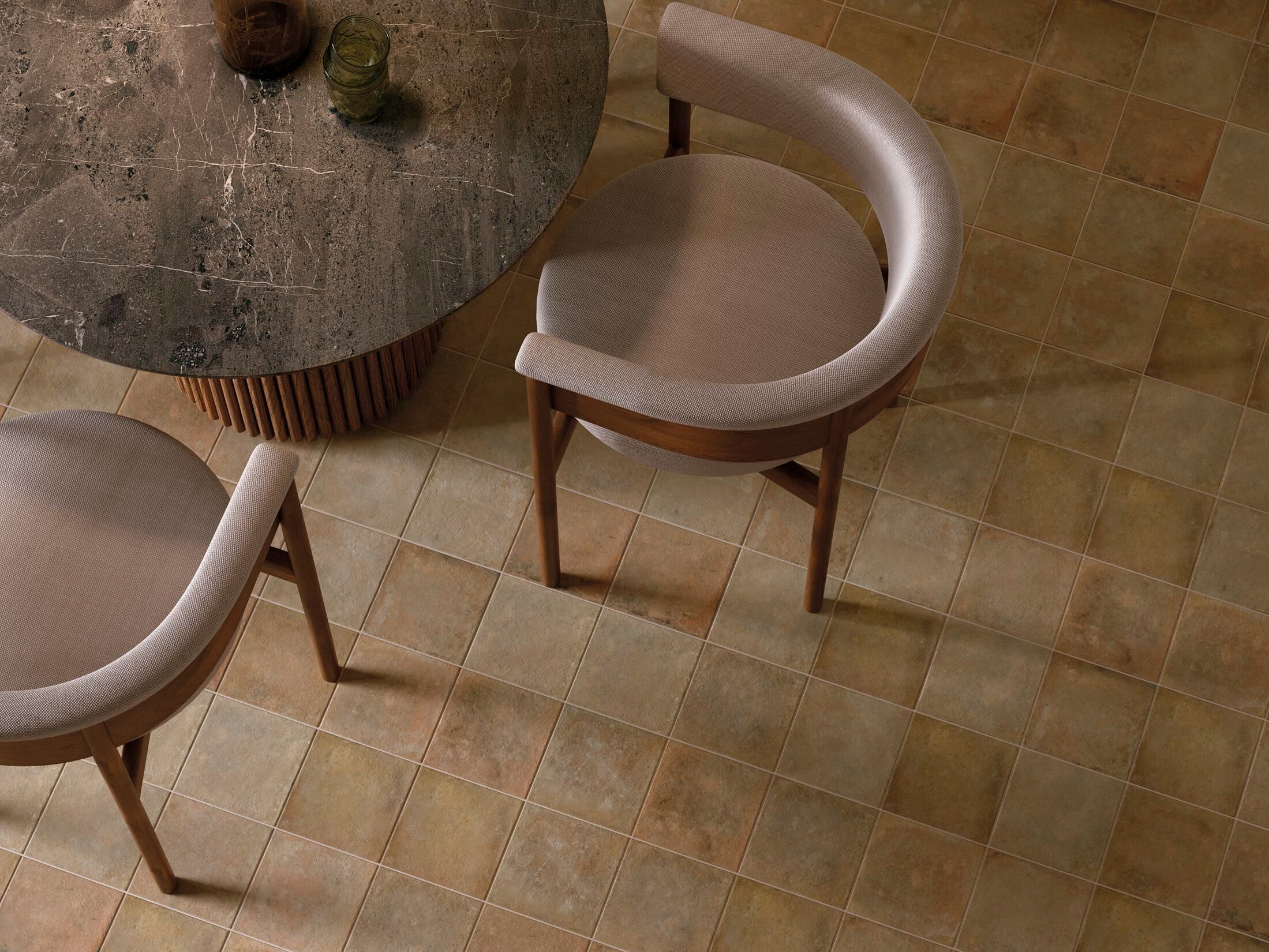 Керамогранит с эффектом терракоты IRIS Ceramica ARMONIE COTTO ARCH-00042087