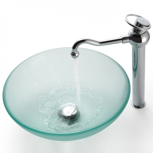 GV-101FR Накладная раковина на столешницу  прямоугольная Krausru  - Вид №4