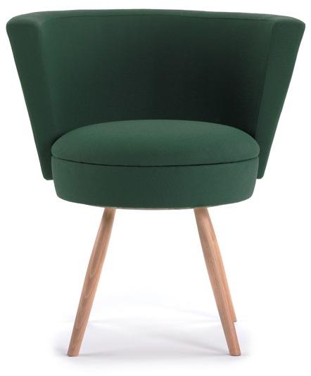 Spiegels Стул из мягкой ткани .rossi sun-id-1498797 - Вид №1