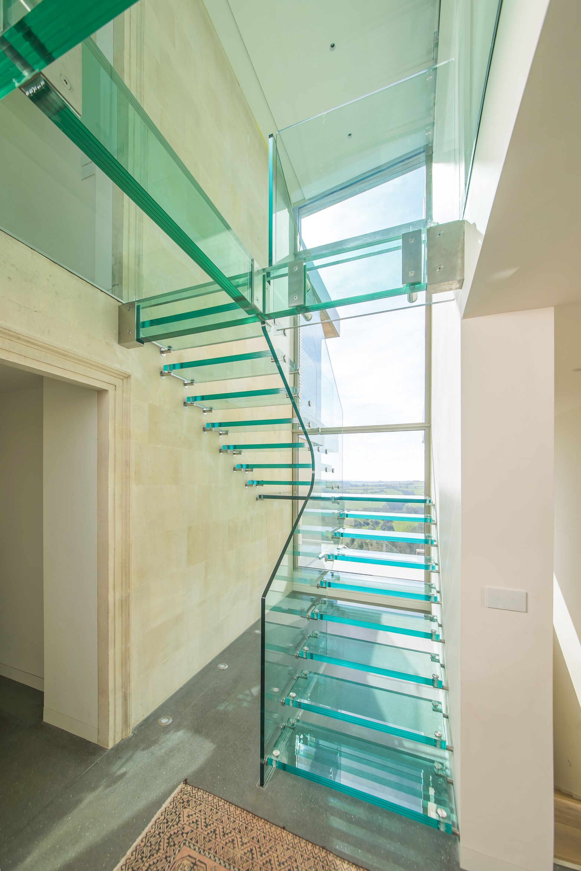 Стеклянная лестница Siller Treppen ALL GLASS STAIRS ARCH-00053723 - Вид №4