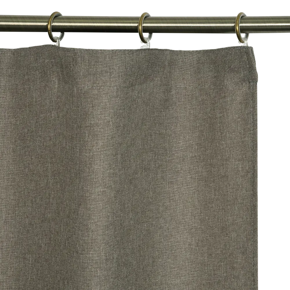 LINEN WAY Штора «Савана» бежевая 145×180 см с ленточной сборкой 82000115 STLM-0016857 - Вид №3