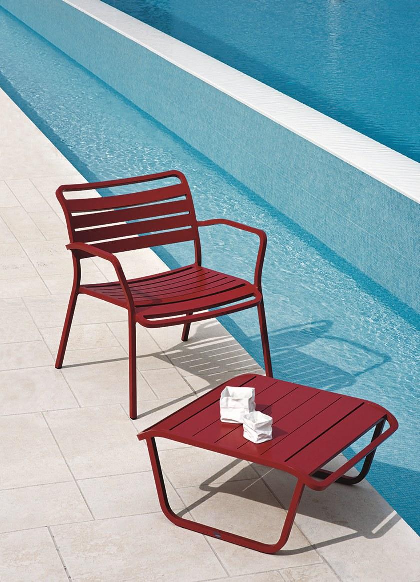 Ethimo Садовое кресло из алюминия с подлокотниками Ocean sun-id-1495972 - Вид №5