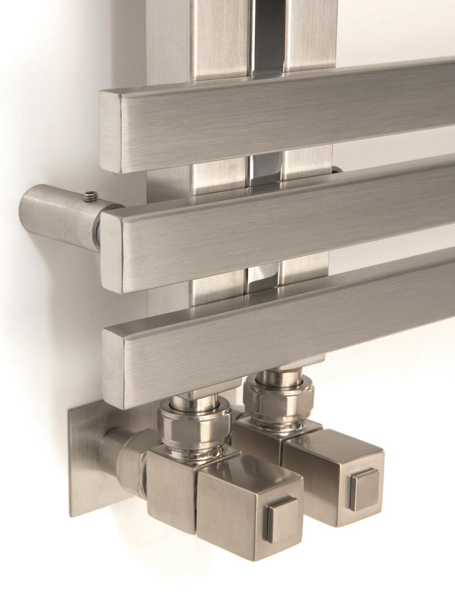 Полотенцесушитель Hammam STORM Stainless steel  комбинированный; электрический или водяной Сталь  - Вид №25