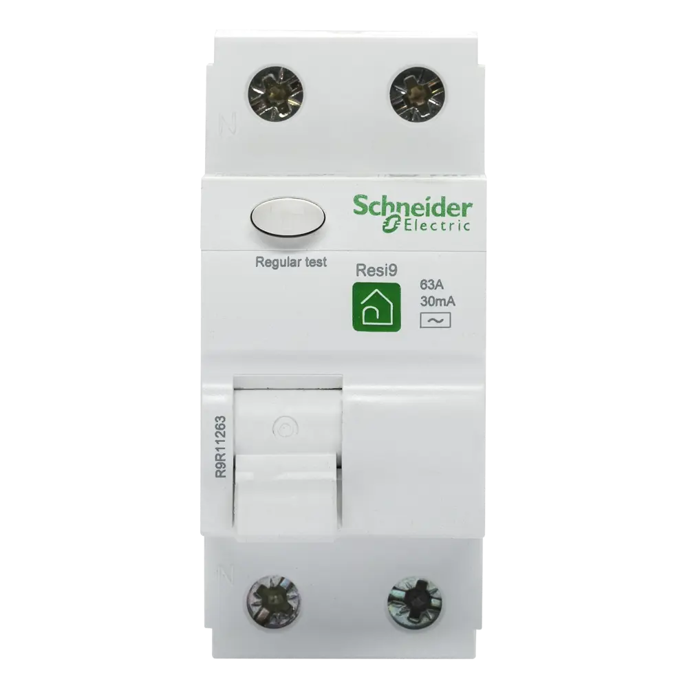 УЗО Schneider Electric Resi9 2P N 63 А 30 мА АC 16615317 STLM-2013082  - Вид №1