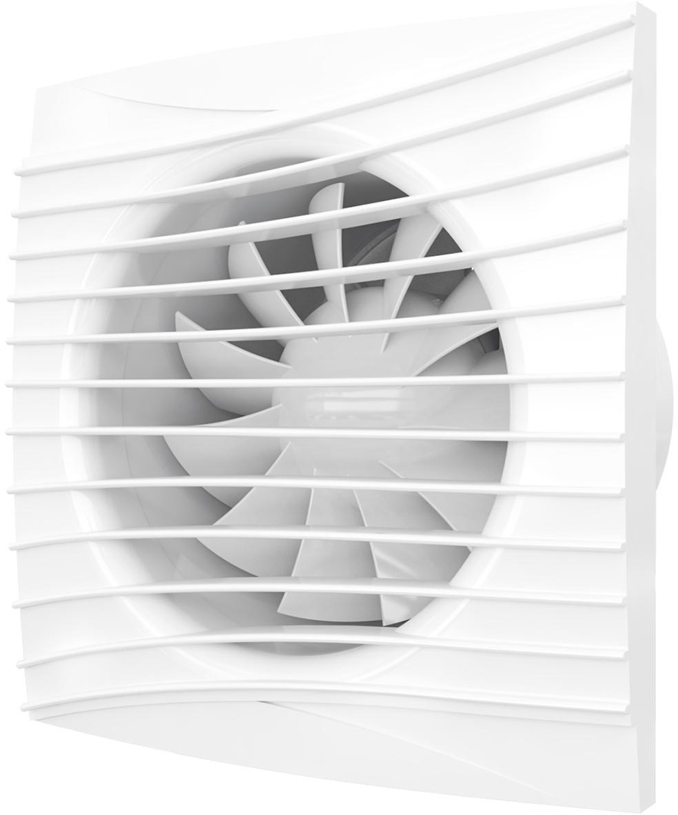 90347469 Вентилятор вытяжной Silent 5C MR D125 мм 30 дБ 180 м³/ч обратный клапан цвет белый STLM-0194962 DICITI