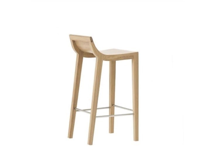 Высокий дубовый стул Andreu World Rdl ARCH-00033359 - Вид №2