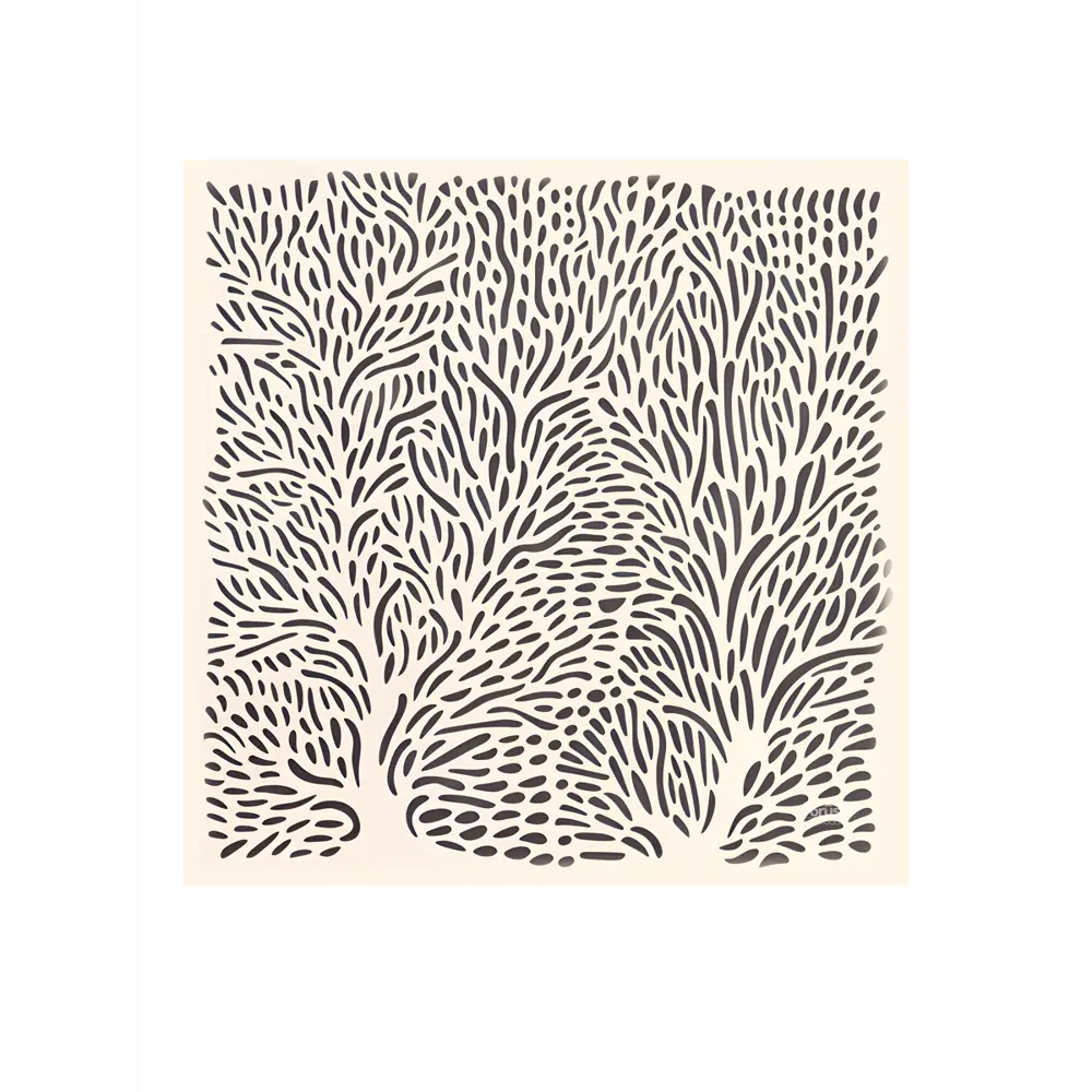 Картина Векторная красота 30x30 см 2 шт FBRUSH STLM-2021516 - Вид №3