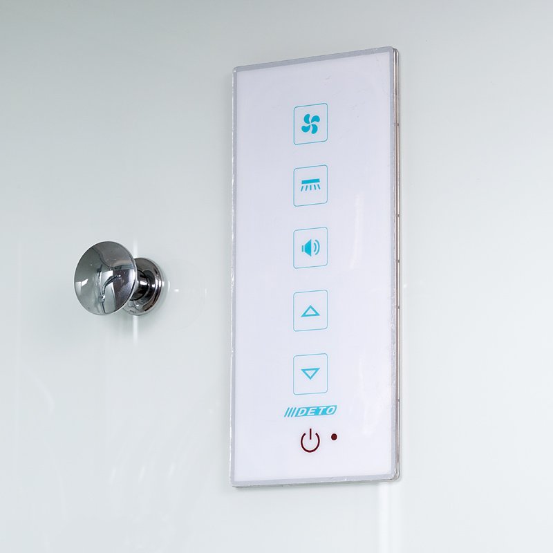 ЕМ4510 с гидромассажем (гм.) Душевая кабина DETO Серия EM D129 S ЭЛ - Вид №4