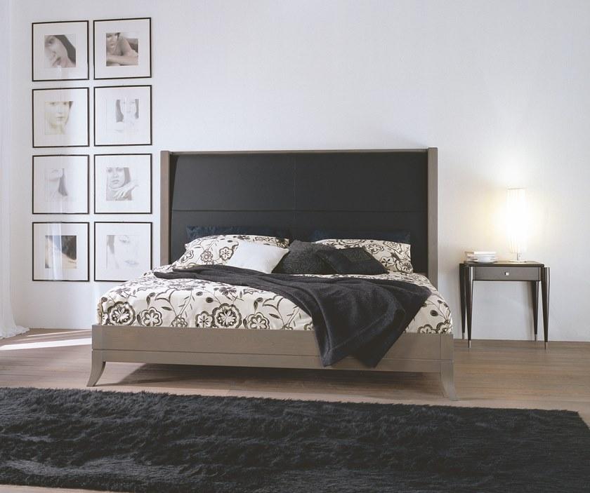 SELVA Двуспальная кровать из бука с мягким изголовьем  2712  - Вид №3