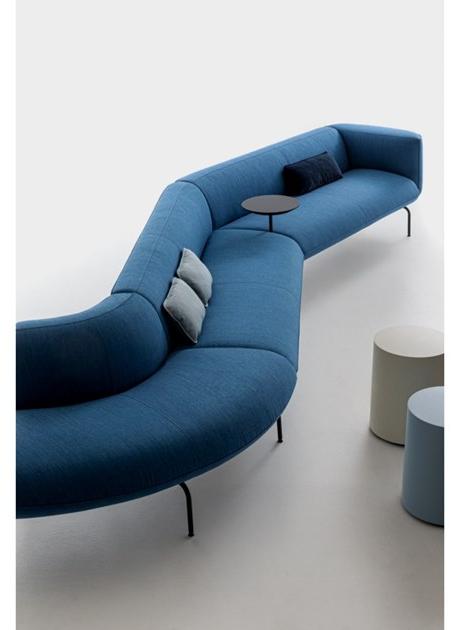 La Cividina Модульный диван из ткани Couchette sun-id-1468081 - Вид №3