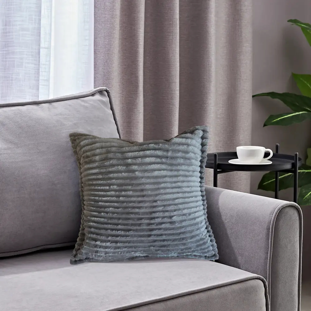 Декоративная подушка SEASONS Line 45×45 см тёмно-серый 89437502 STLM-1575928 - Вид №5