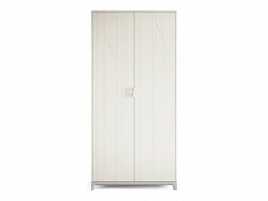 Шкаф распашной двухдверный слоновая кость Case №3 THE IDEA  210427 Белый