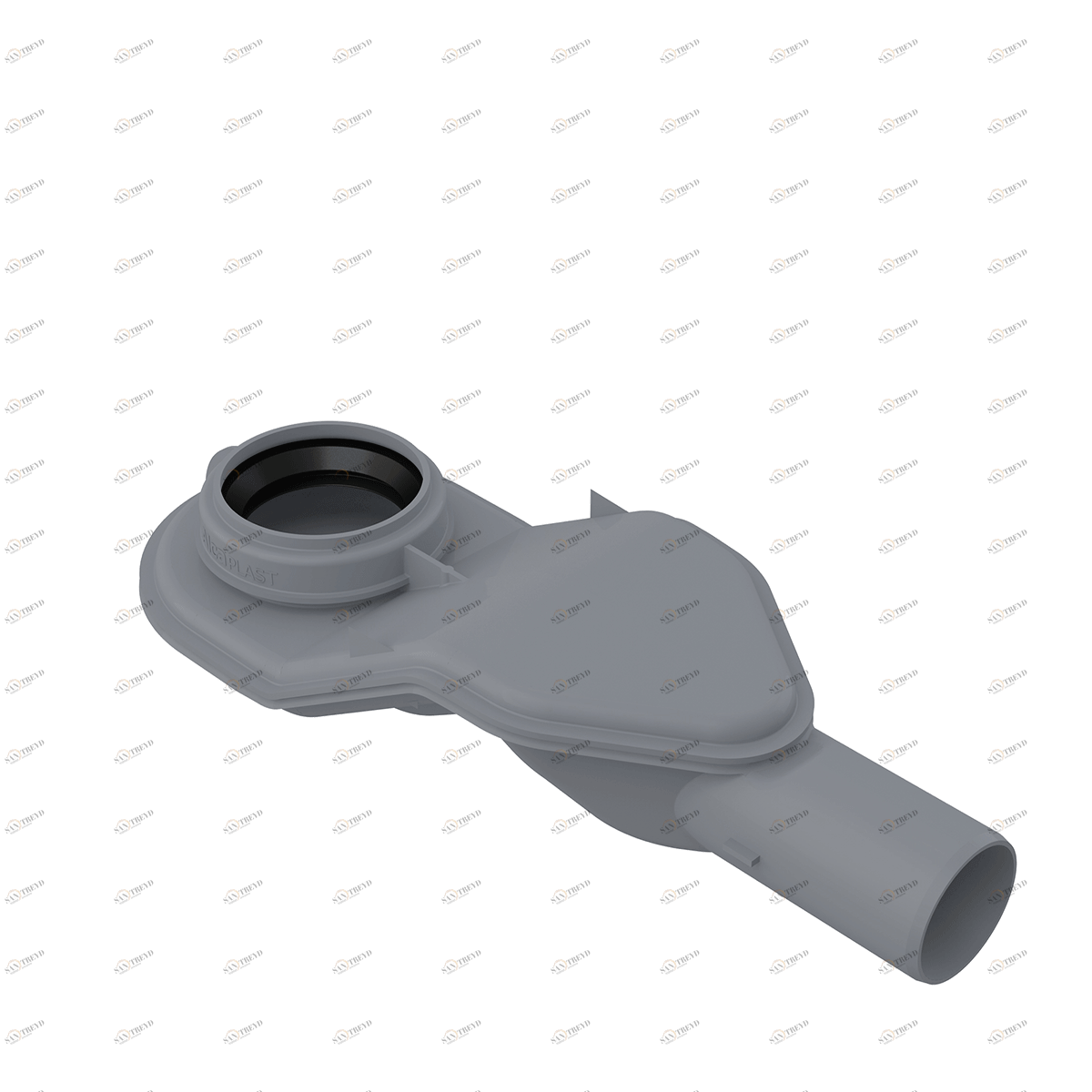 Экстра низкий сифон DN40 для водоотводящего желоба APZ2012, APZ2022 ALCAPLAST P142