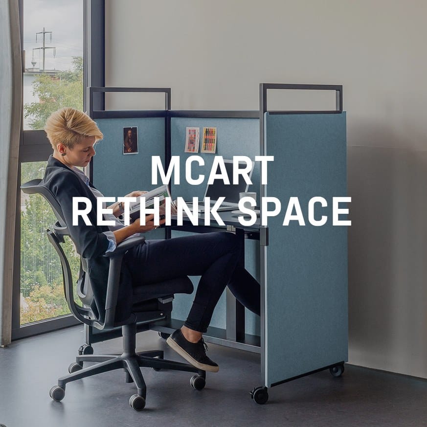 Рециркулированный ПЭТ регулируемая высота стол на колесах с электрической розеткой ECHOJAZZ MCART ARCH-00131553 - Вид №27