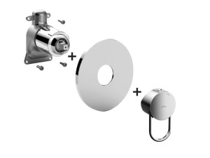 Встраиваемый однорычажный смеситель для душа