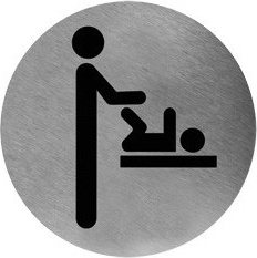PS0005CS Знак комнаты для смены подгузников mediclinics 