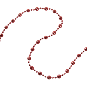 82195966 Гирлянда «Бусы» 270 см цвет красный STLM-0966330