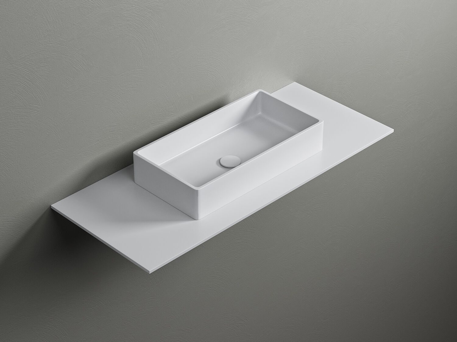 Прямоугольная столешница из Corian® Acquapazza Corian ® elements ARCH-00021005