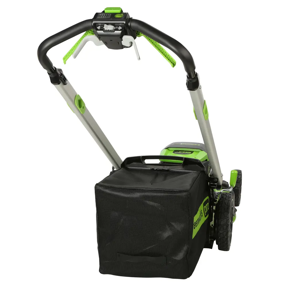 Газонокосилка аккумуляторная бесщеточная самоходная GreenWorks 2514307UB 60 В 60 см 1x4 Ач АКБ и ЗУ входит в комплект 84134005 STLM-2189953  - Вид №1