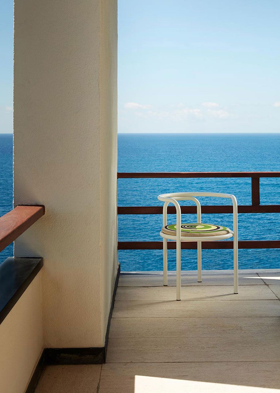 Стальной стул с порошковым покрытием Exteta Locus Solus ARCH-00029160 - Вид №11