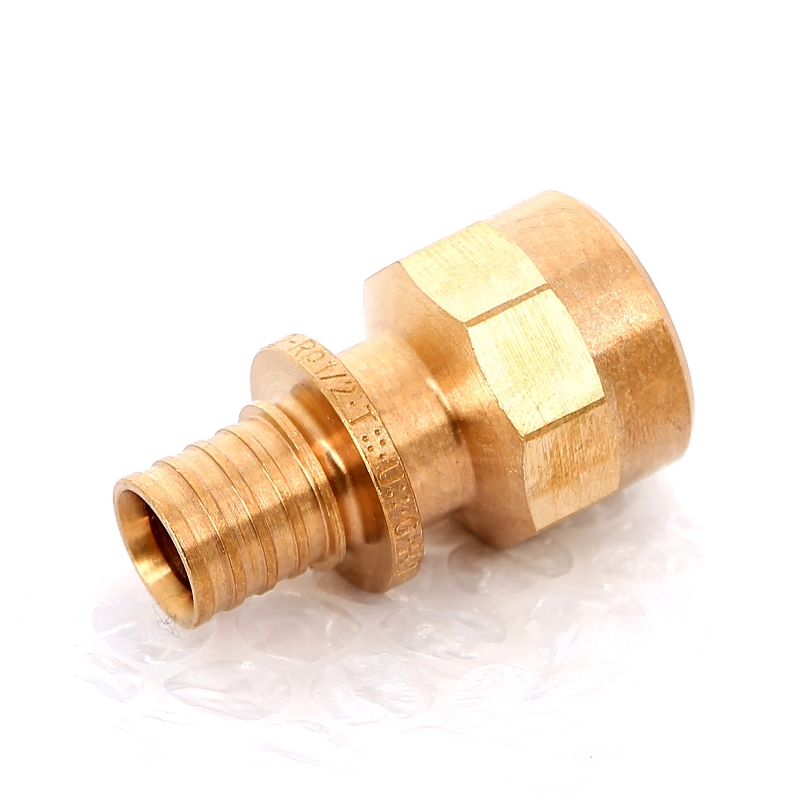 Муфта надвижная Rehau В 16х1/2" бронза 456327 - Вид №1