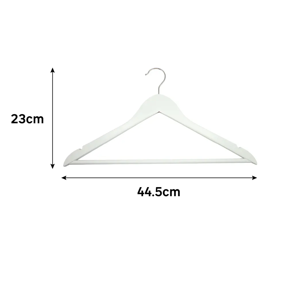 SPACEO Плечики из эвкалипта с поворотной головкой для эстетичного хранения 82680677 Плечики деревянные STLM-0033935 - Вид №1