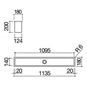 Оборудованный канал Barazza 1CI120 ARCH-00136544 - Вид №2