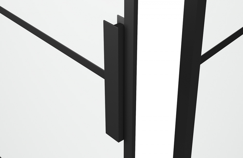 Душевое ограждение BLACKLINE BS090.2115B bravat  - Вид №5